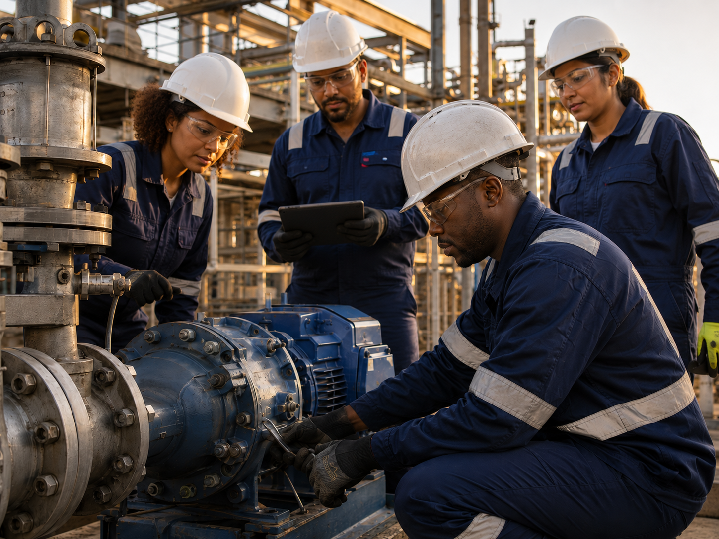 Mechanical equipment maintenance on-site